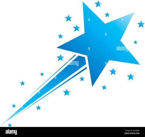 Shooting Star Creative Logos Stock Vector Image And Art Alamy