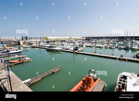Brighton Marina Uk Boats Yachts Boat Stock Photo Alamy