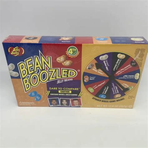 Jelly Belly Bean Boozled Jelly Beans 4th Edition Spinner Wheel Game