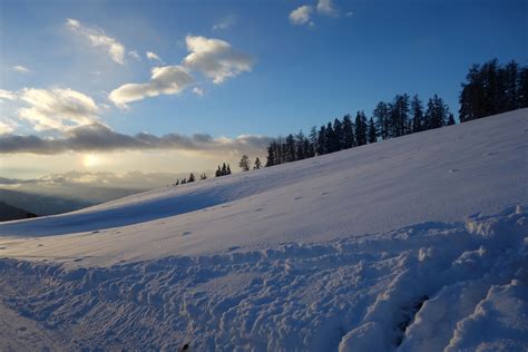 Snowy Hill Landscape Image Free Stock Photo Public Domain Photo