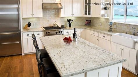Andromeda White Granite Countertop Kitchen Island Top Design China