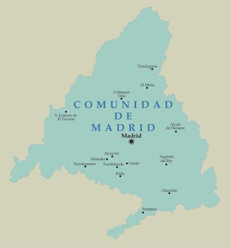 Mapa Politico De Madrid Y Alrededores Imagui