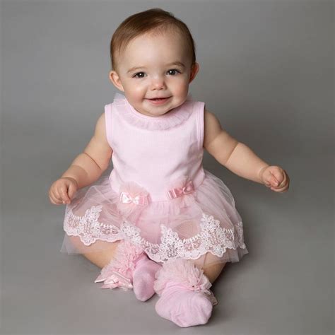 Caramelo Kids Baby Girls Pink Cotton Dress Childrensalon Pink