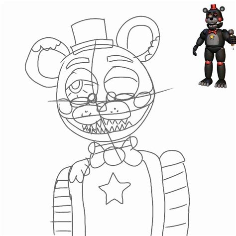 Fnaf Colouring Pages Lefty Ameise Live