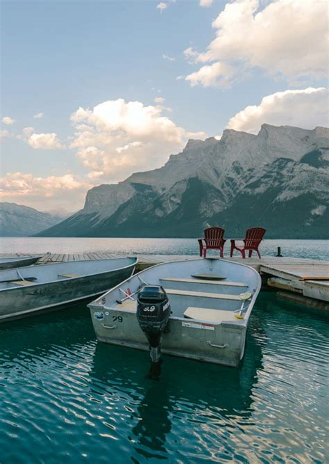 We also give you the first tank of gas, free of charge, and you don't have to fill it. Lake Minnewanka Boat Rentals | Lake Minnewanka Cruise