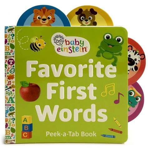 Baby Einstein Favorite First Words Board Book