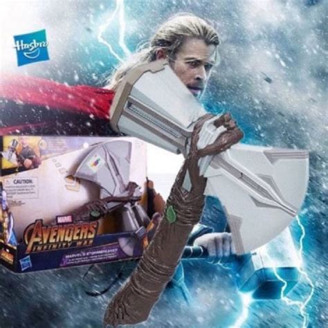 Sunny Shop Marvel Avengers Infinity War Thor Hammer Axe With Lights And