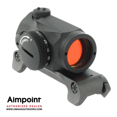 Aimpoint Micro H 1 Reflex Red Dot Sight Blaser Saddle Mount 2 Moa