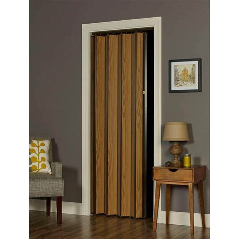 Spectrum In X In Woodshire Vinyl Laminated Mdf Light Oak Accordion Door Wf Lo The