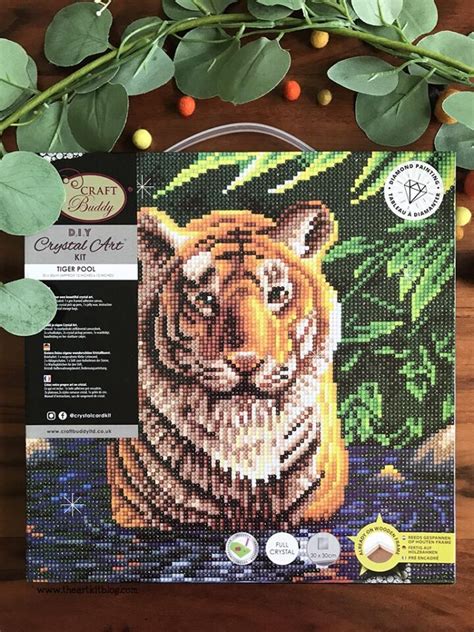 Tiger Pool Crystal Art Timberdoodle Product Review The Art Kit