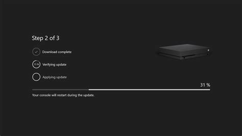 Xbox One X April 2018 Update Installation Youtube
