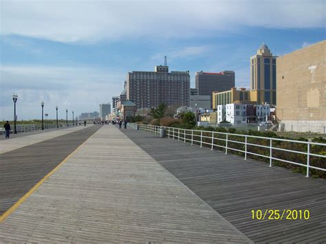 Atlantic City Boardwalk Walked This Area The Weekend My Brother Got