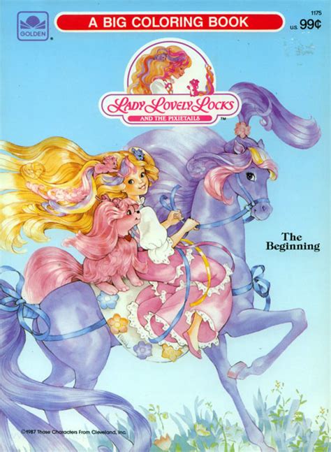 Lady Lovelylocks And The Pixietails The Beginning 1987 Golden Books