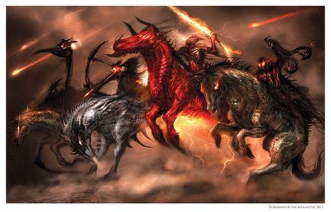 The Four Horsemen Of The Apocalypse Wallpapers Wallpaper Cave