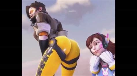 Overwatch Hot Tracer Widowmaker Booty Compilation Sexy