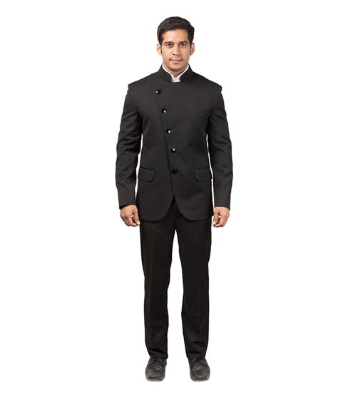 Hangrr Premium Black Jodhpuri Suit Buy Hangrr Premium Black Jodhpuri