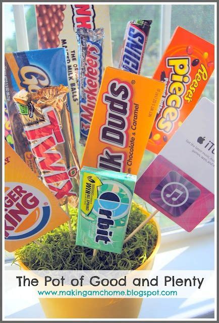 Shop them all on amazon prime. Pot of Good and Plenty / Last Minute Birthday Gifts / easy ...