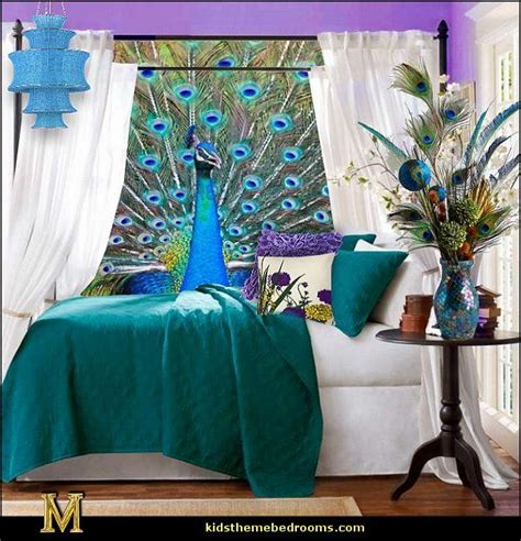 Pack Some Colorful Peacock Pizzaz Into The Bedrooms Peacock Bedroom