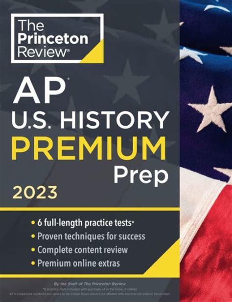 Princeton Review Ap Us History Premium Prep 2023 6 Practice Tests