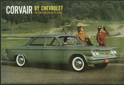 1960 Chevrolet Corvair Sales Brochure Revision 1