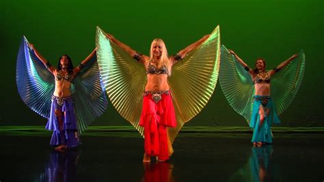 Wings Of Isis Bellydance Neon Angelys Jenna Rey Belly Dancing Youtube