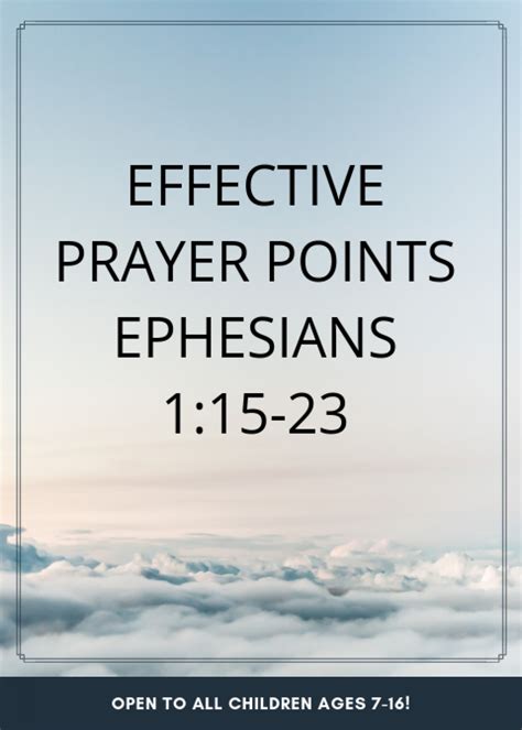 30 Effective Prayer Points Prayer Points