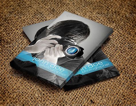 20 Photography Business Card Templates