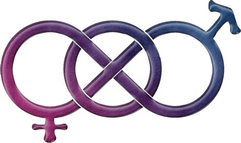 Bisexual Pride Gender Knot In Pride Flag Colors Trinity Knotted Gender