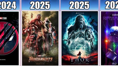 Marvel Upcoming Movies And Tv Show 2024 To 2028 Youtube