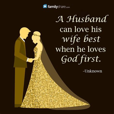 A Husband Can Love His Wife Best When He Loves God First Unknown