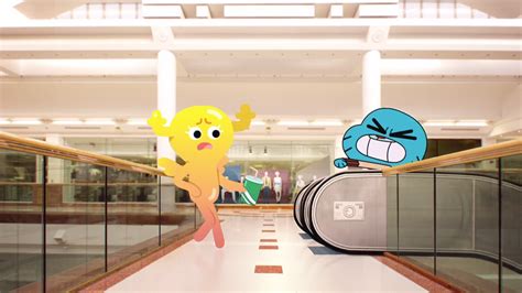 Image Penny And Gumball On The Rerunpng The Amazing World Of