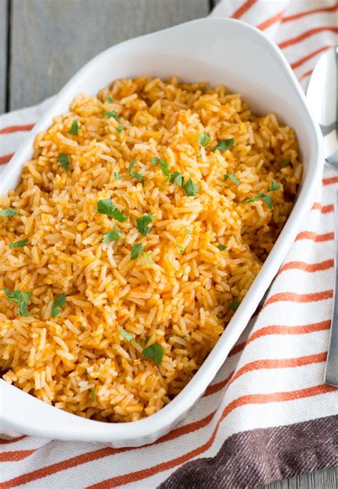It was my mother's fridge cleaning food, especially on those busy nights when she was too tired to cook. Authentic Mexican Rice - Thai Caliente Food Blog