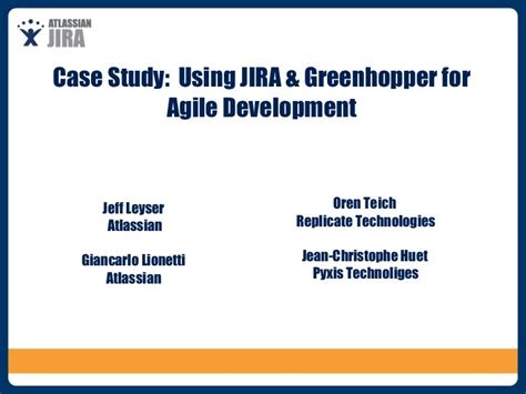 Using Jira And Greenhopper For Agile Development