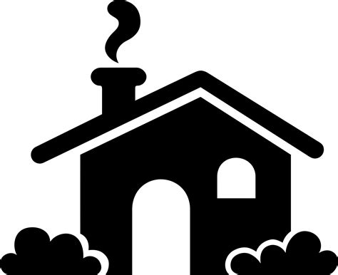 Clipart House Icon Silhouette