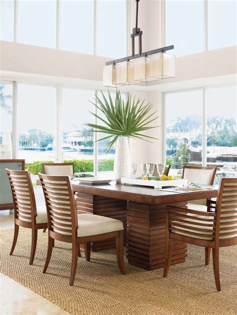 These tall, sturdy pieces provide a. Appeal Coastal Dining Room Set Design Ideas #Coastal ...