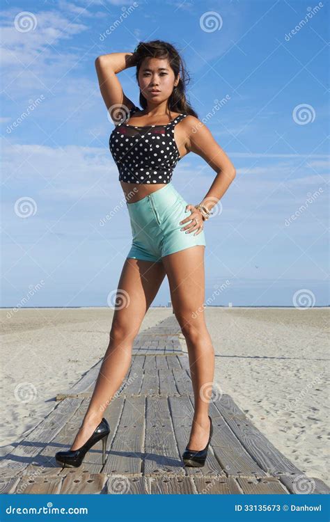 Asian Pinup Beauty Stock Image Image Of Asian Adult 33135673