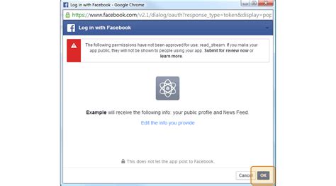 If you don't want your information to. How to get an extended Facebook User Access Token