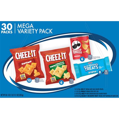 Buy Kelloggs Mega Variety Pack Mvp Snacks Lunch Snacks Office And
