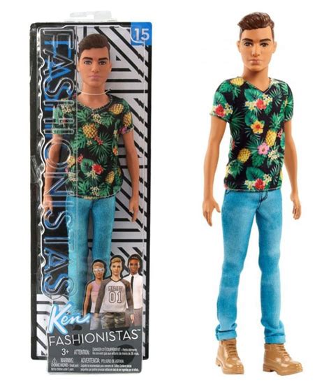 Barbie Fashionistas Ken Doll 15 Multi Color Buy Barbie Fashionistas