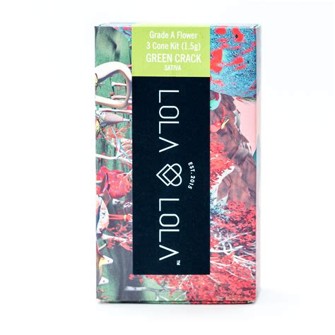 Lola Lola Green Crack 3 Cone Kit 15g Leafly