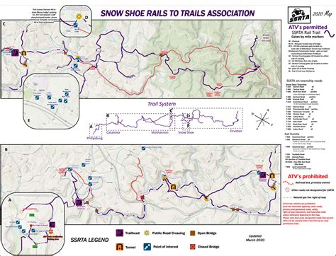 Snow Shoe Rails to Trails - Trail Maps and Directions