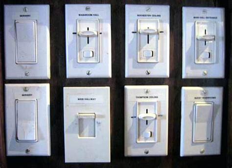 Choose from classic toggle or rocker styles. Different Types Of Light Switches