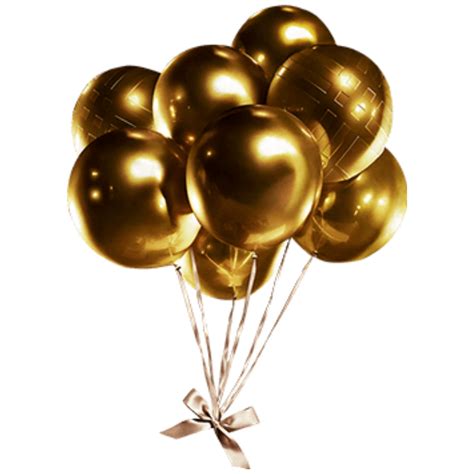 Gold Balloon Png Images Transparent Hd Photo Clipart