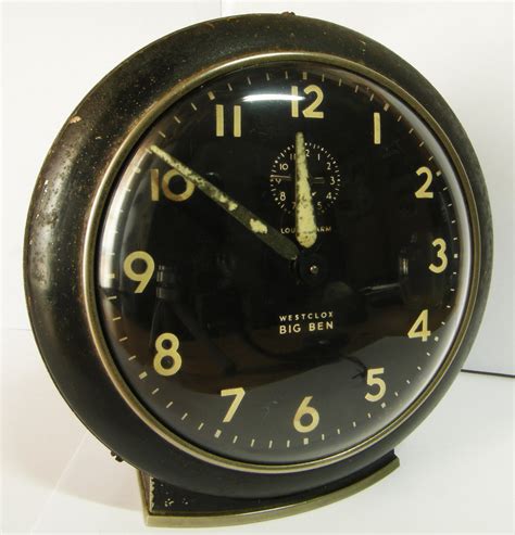 Project Repair Project Westclox Big Ben Alarm Clock Style 6 33