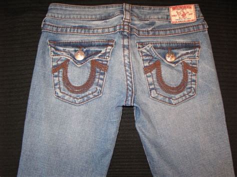 True Religion Rainbow Billy Jeans Women Sz 27 Straight Distressed W