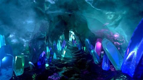 Crystal Cave Amanda Huff Crystal Cave Fantasy Art Landscapes