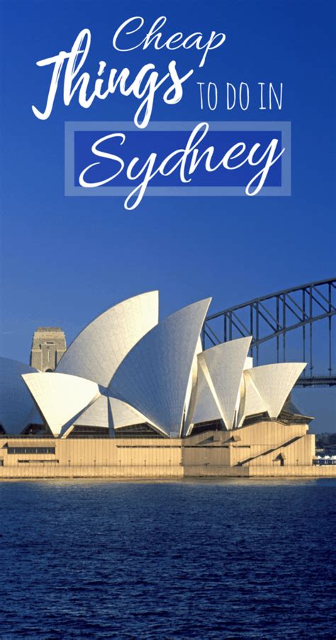 10 Fun Cheap Things To Do In Sydney Australia 2020 A