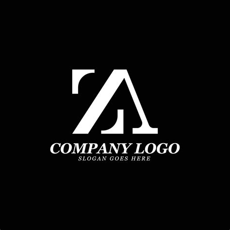 Letter Za Logo Design Vector Template 24452590 Vector Art At Vecteezy