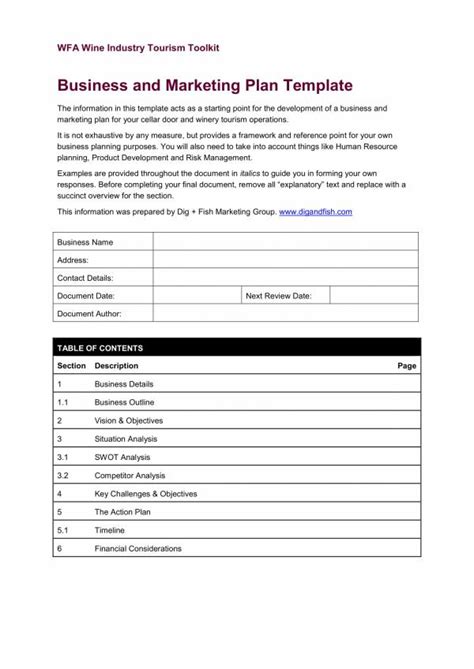 Marketing Event Planning Template