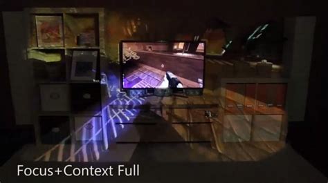 Modern Digital Living Microsofts Illumiroom Peripheral Projector Is